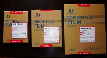 Medical Dry Digital X Ray Film Untuk Printer Thermal 11in x 14in